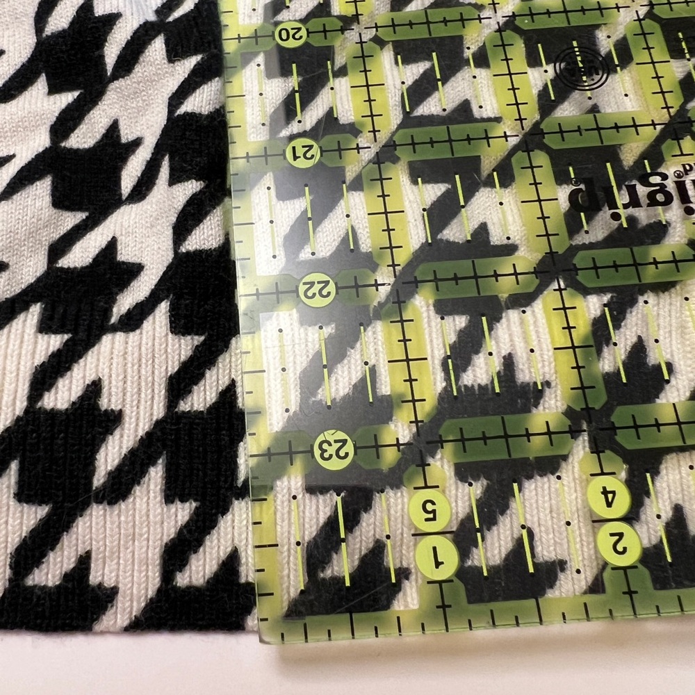 Cable & Gauge Black and White Houndstooth Button Down Cardigan Classic XL - Picture 7 of 10